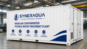 Modular Containerized Potable Water Treatment Plant