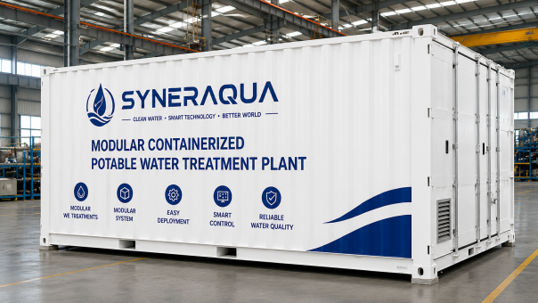 Modular Containerized Potable Water Treatment Plant