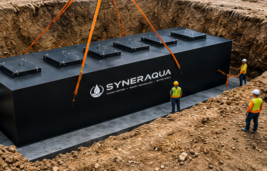 Modular Containerized Wastewater Treatment Plant